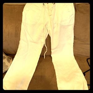 White Linen Sanctuary Pants